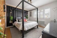 Poster bed black for sale  LONDON