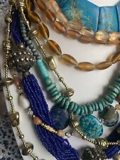 Lot colliers perles d'occasion  Montigny-le-Bretonneux