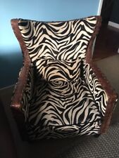 Armchair unique zebra for sale  WARWICK