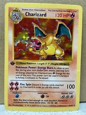 Pokémon Charizard Base Set 4/102 Shadowless 1st Edition **GREAT CONDITION** for sale  Concord