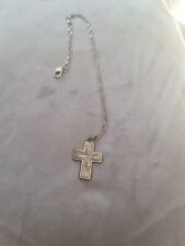 Cross pendant chain for sale  KING'S LYNN