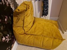 Giant yellow beanbag for sale  CLEATOR