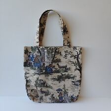 Bolsa tote French Country Prairie Ducks Toile Market reversível alça dupla vintage comprar usado  Enviando para Brazil