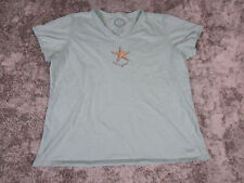 Camiseta Life is Good feminina extra grande triturador azul-petróleo estrela do mar, usado comprar usado  Enviando para Brazil