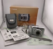 Cámara digital Canon PowerShot A630 8,0 mp 7,3-29 mm Zoom Lente Estuche, 4 AA’s, 4 GB SD segunda mano  Embacar hacia Argentina