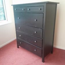 black ikea drawers chest for sale  BIRMINGHAM