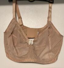 New Ex M&S Printed Mesh Underwired Extra Support Bra Brown F-G-GG-H-J, used for sale  Shipping to South Africa