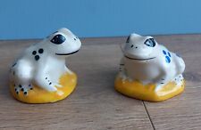 Govancroft pottery frogs for sale  CHELMSFORD