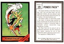 Usado, 1987 Comic Images, Marvel Universe Series 1, #19 Power Pack (A72) segunda mano  Embacar hacia Argentina