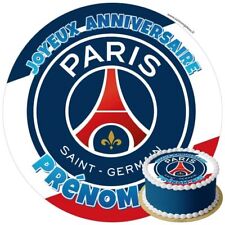 Psg décoration gâteau d'occasion  Crépy-en-Valois