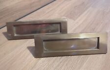 Pair brass letter for sale  GLASGOW