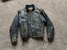 Harley-Davidson Panhead OEM Men's convertible leather jacket size Large RARE!! for sale  Shipping to South Africa