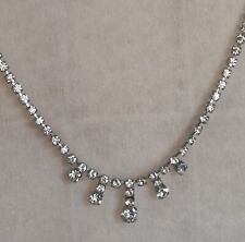 Rhinestone paste necklace for sale  STOCKPORT