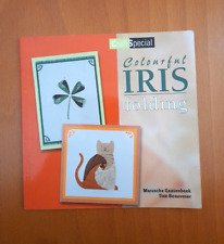 Colourful iris folding for sale  MIDDLESBROUGH