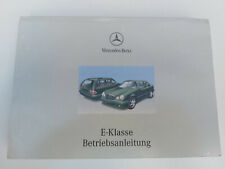 Mercedes w210 handbuch gebraucht kaufen  Fürstenwalde/Spree