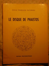 Disque phaistos édition d'occasion  Moulins