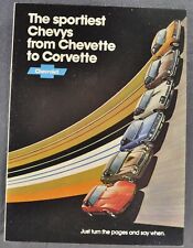 1977 chevrolet brochure for sale  Olympia