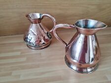 Vintage copper jugs for sale  WHITLEY BAY