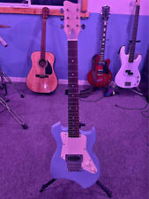 Guitarra elétrica personalizada 6 cordas azul celeste comprar usado  Enviando para Brazil