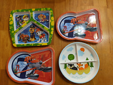 Child melamine plates for sale  Barto