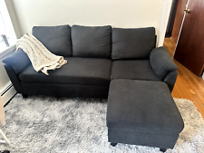 sectional sofa black for sale  Brighton