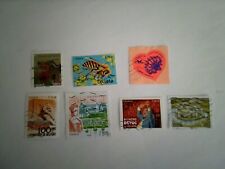 Lot timbres oblitérés d'occasion  Douvrin