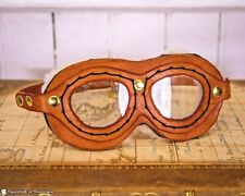 Tan goggles steampunk for sale  Creedmoor