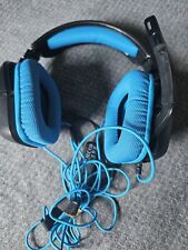 Auriculares para juegos Logitech G430 negro/azul sobre la oreja segunda mano  Embacar hacia Argentina