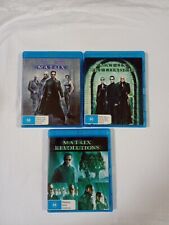 The Matrix 1-3 Trilogy - Blu Ray - Matrix Reloaded Revolutions Keanu Reeves comprar usado  Enviando para Brazil