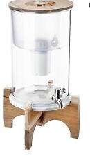 Dispensador de filtro de água alcalina vidro recarga PH - Filtragem de água de bancada comprar usado  Enviando para Brazil