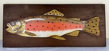 Hand carved fish for sale  Red Creek