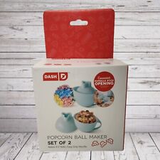 DASH Popcorn Ball Maker - Aqua - Set of 2 / Easy Grip Handle  for sale  Shipping to South Africa