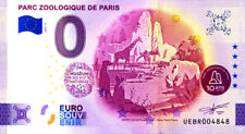 75012 Parc zoologique de Paris 9, 2024, Billet Euro Souvenir, usado segunda mano  Embacar hacia Argentina