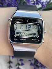 Usado, Relógio Citizen Multi despertador 40-1030 quartzo quadrado vintage comprar usado  Enviando para Brazil