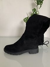 Damen verknee stiefel gebraucht kaufen  Bernburg