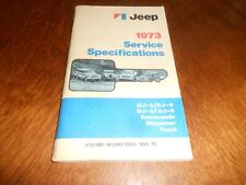 1973 jeep service for sale  Greencastle