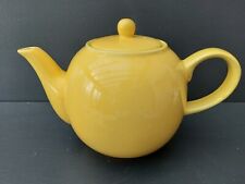 London Pottery Large Yellow 4 cup Teapot Used, Good Condition for sale  SHAFTESBURY