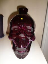 glass decanter skull shaped for sale  Denver