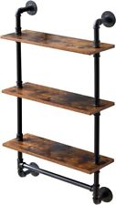 Pipe Floating Shelves Wall Shelf Outdoor 60x20x103cm Decorative Shelving Unit for sale  Shipping to South Africa
