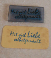 Clear stamp selbstgemacht gebraucht kaufen  Aldersbach