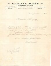 Lettre ancienne camille d'occasion  France