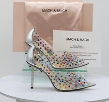 MACH & MACH FANTASY BOW 110 WOMENS PERSPEX HEELS UK 6 EU 39 RRP £1260, used for sale  Shipping to South Africa