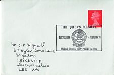 Postmark queens regiment for sale  DUDLEY