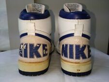 Nike Big Nike White x Navy US8.5 Made in Korea 1985 Oryginalne Vintage Używane na sprzedaż  Wysyłka do Poland