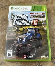 Microsoft Xbox 360 _ Farming Simulator 15 w/manual & dlc insert for sale  Shipping to South Africa