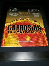Corrosion Of Conformity Albatroz raro pôster promocional de rádio original anúncio emoldurado! #2, usado comprar usado  Enviando para Brazil