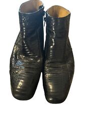 Botas de tornozelo masculinas Giorgio Brutini pele de cobra tamanho 8,5 comprar usado  Enviando para Brazil