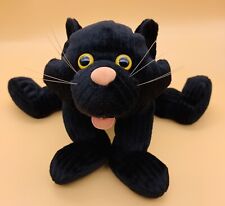 Juguete de peluche de 10" de felpa de Halloween de chenilla acanalada para gato negro Gund segunda mano  Embacar hacia Argentina