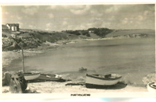 Used, 1930s postcard small boats on the beach PORTHSCATHO Cornwall for sale  Shipping to South Africa