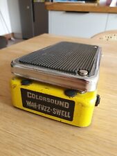 Colorsound wah fuzz for sale  CARDIFF